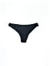 Unbranded Solid Black Blue Swimsuit Bottoms Size S - photo 2