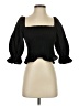 Zara Black 3/4 Sleeve Blouse Size S - photo 1
