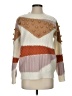 Assorted Brands Color Block White Pullover Sweater Size S - photo 1