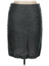 AK Anne Klein Metallic Gray Formal Skirt Size 14 - photo 1