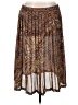 Alfred Dunner 100% Polyester Paisley Brown Casual Skirt Size 14 (petite) - photo 1