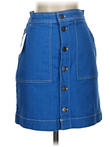 American Apparel Denim Skirt (view 1)