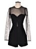 BCBGeneration 100% Polyester Black Romper Size 2 - photo 1