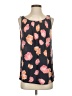 Ann Taylor LOFT 100% Rayon Black Sleeveless Top Size XS (estimated) - photo 1