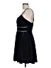 Trixxi Polka Dots Blue Cocktail Dress Size L - photo 5