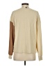 Shein Color Block Tan Pullover Sweater Size 4 - photo 2