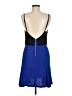 Sandro 100% Polyester Color Block Blue Casual Dress Size Med (2) - photo 2
