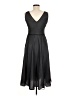 L.K. Bennett 100% Polyester Black Cocktail Dress Size 6 - photo 2