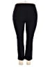 JM Collection Solid Black Active Pants Size XXL - photo 2