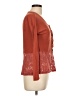 Coco + Jaimeson Orange Long Sleeve Blouse Size L - photo 4