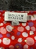 Molly Bracken Orange Short Sleeve Blouse Size S - photo 7
