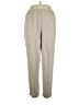 Unbranded 100% Polyester Solid Tan Casual Pants Size 16 - photo 1
