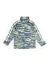 Adidas 100% Polyester Stripes Blue Track Jacket Size 3T - photo 1