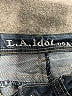 L.A. Idol Hearts Blue Jeans Size 27 waist - photo 7