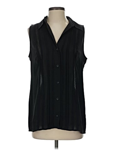 CAbi Sleeveless Button-Down Shirt (view 1)