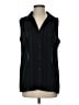 CAbi Black Sleeveless Button-Down Shirt Size S - photo 1