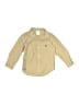 Baby Gap Stripes Yellow Long Sleeve Button-Down Shirt Size 3 - photo 1