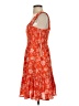 Dex 100% Rayon Orange Casual Dress Size S - photo 5