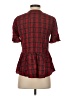 Madewell 100% Viscose Red Short Sleeve Blouse Size XS - photo 2