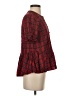 Madewell 100% Viscose Red Short Sleeve Blouse Size XS - photo 4