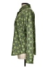 Susan Graver Print Green Long Sleeve Blouse Size L - photo 5