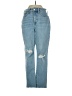 Madewell Hearts Blue Jeans Size 26 waist - photo 1