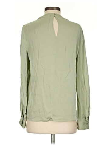 Elie Tahari Long Sleeve Silk Top (view 2)