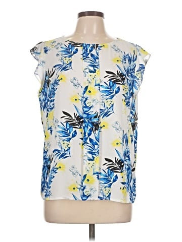 Tahari by ASL Sleeveless Blouse (view 1)