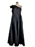 Mac Duggal 100% Polyester Gray Cocktail Dress Size 16 - photo 1