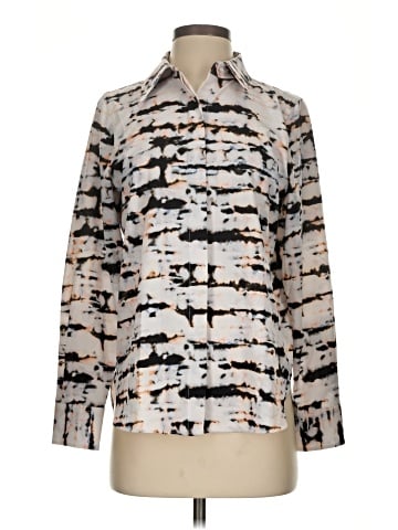 DKNY Long Sleeve Blouse (view 1)