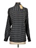 MICHAEL Michael Kors 100% Polyester Polka Dots Black Long Sleeve Blouse Size XS - photo 2