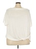 Gilli Ivory Short Sleeve Top Size 3X - photo 1