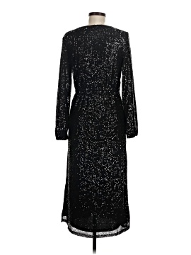 chinese dress ladies 1980s Betsey Johnson Punk Label Wet / Leather Look Polished Cotton F   butchwaxvintage