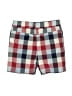 First Impressions 100% Cotton Plaid Red Board Shorts 12-18 MO / 18 MO - photo 2