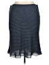 MICHAEL Michael Kors 100% Silk Polka Dots Blue Silk Skirt Size 14 - photo 2