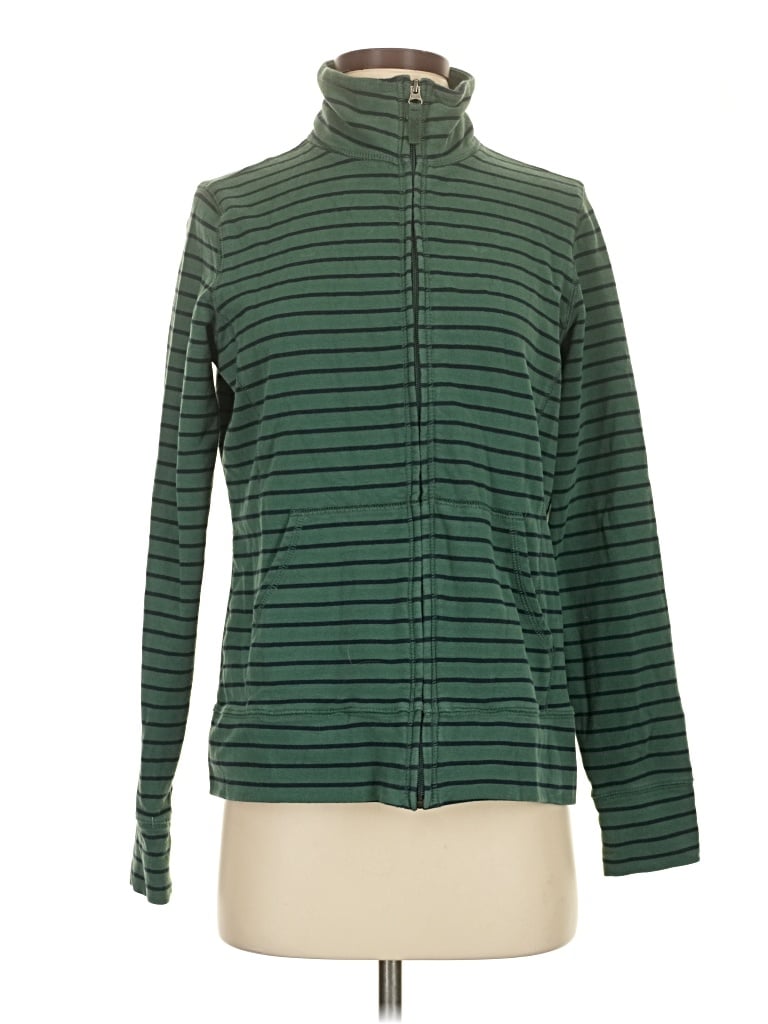 Pre-owned L.l.bean Track Jacket In Green