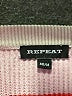 Repeat Cashmere 100% Cotton Stripes Pink Pullover Sweater Size M - photo 7