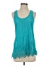 Buffalo by David Bitton Teal Sleeveless Top Size S - photo 1