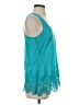 Buffalo by David Bitton Teal Sleeveless Top Size S - photo 4