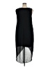 SLNY 100% Polyester Solid Black Cocktail Dress Size 16 - photo 2