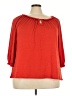 Max Studio Orange 3/4 Sleeve Blouse Size 3X - photo 1