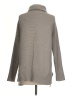 Sweet Romeo Gray Turtleneck Sweater Size S - photo 2