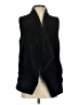 DKNY 100% Polyester Black Faux Fur Vest Size Sm - Med - photo 1