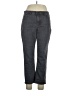 Wit & Wisdom Checkered-gingham Gray Casual Pants Size 14 - photo 1