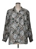 DonnKenny Classics Argyle Teal Long Sleeve Blouse Size XL (estimated) - photo 1