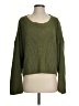 Micha Lounge Solid Green Pullover Sweater Size S - photo 1