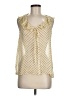 One by One Teaspoon 100% Polyester Gold Sleeveless Blouse Size M - photo 1