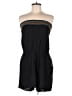 Bebop 100% Rayon Color Block Black Romper Size XL - photo 1