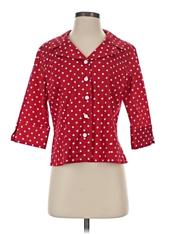 Pendleton 3/4 Sleeve Button-Down Shirt (view 1)