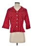 Pendleton Polka Dots Red 3/4 Sleeve Button-Down Shirt Size S - photo 1
